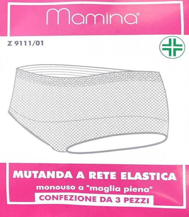 MUTANDINA A RETE ELASTICA