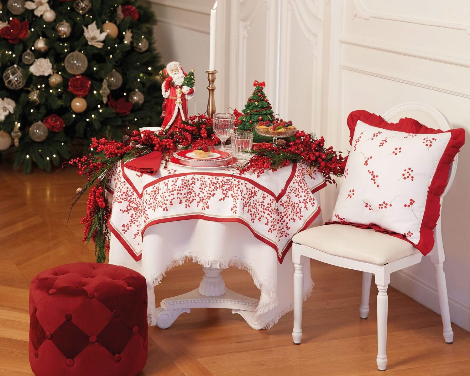 CENTROTAVOLA BIANCO NATALE