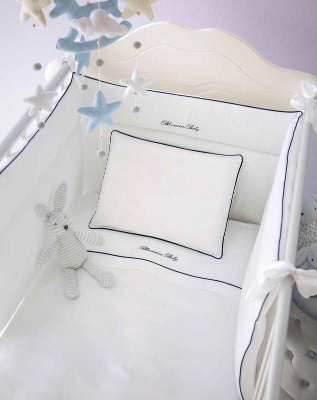 LENZUOLA BABY BLU BLUMARINE