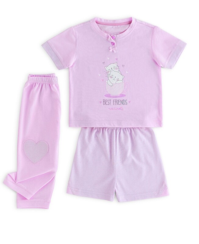 PIGIAMA NEONATA NOI DI NOTTE FT568