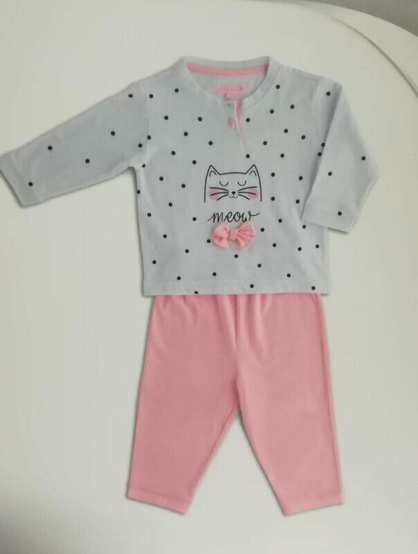 PIGIAMA NEONATA  NOI DI NOTTE FT496
