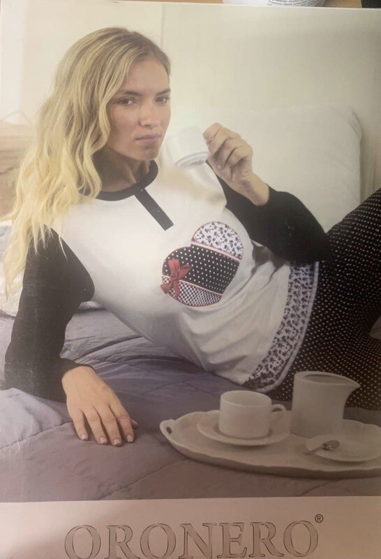 PIGIAMA DONNA ORONERO  OD101