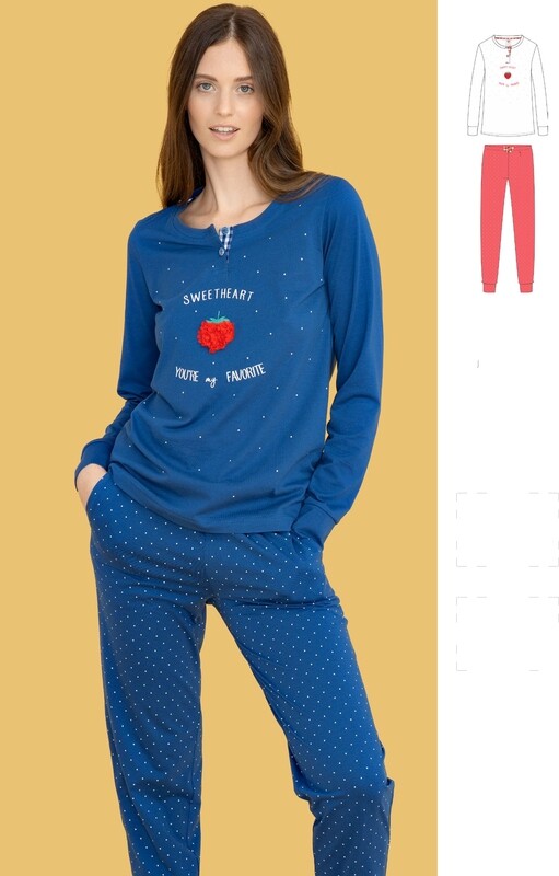 PIGIAMA DONNA NOI DI NOTTE FA7309