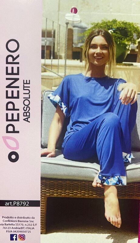 PIGIAMA DONNA PEPENERO