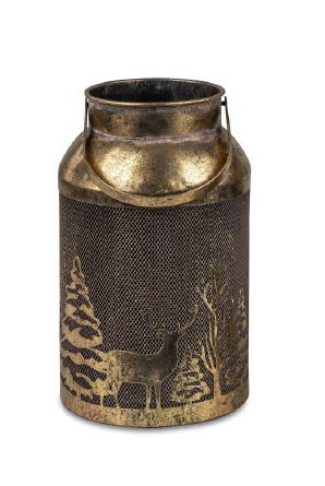 VASO IN METALLO PICCOLO