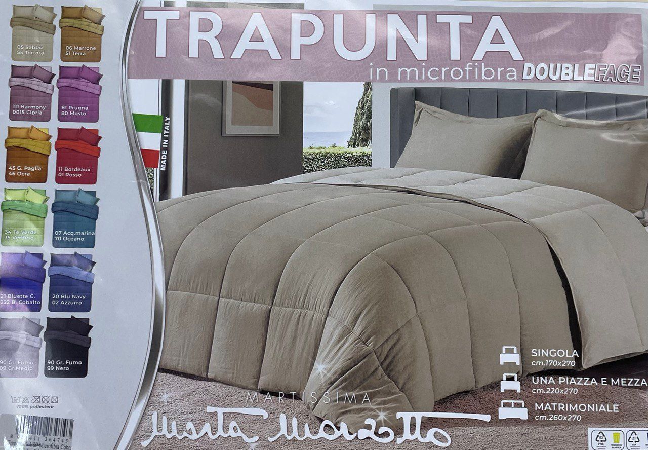 TRAPUNTA DOUBLEFACE MARTA MARZOTTO COBRA
