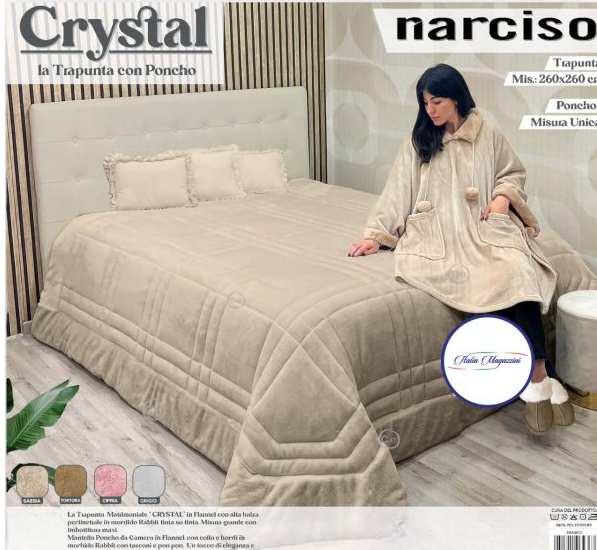 TRAPUNTA MATRIMONIALE CON PONCHO