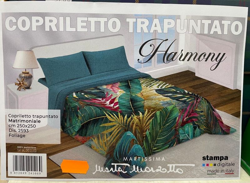 COPRILETTO MATRIMONAILE MARTA MARZOTTO