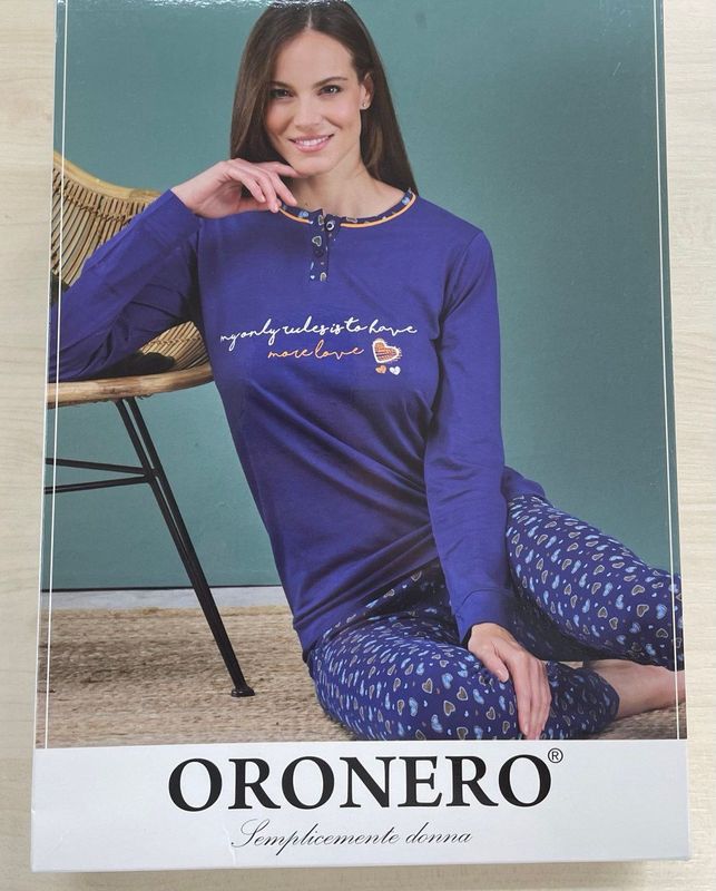 PIGIAMA ESTIVO DONNA ORONERO