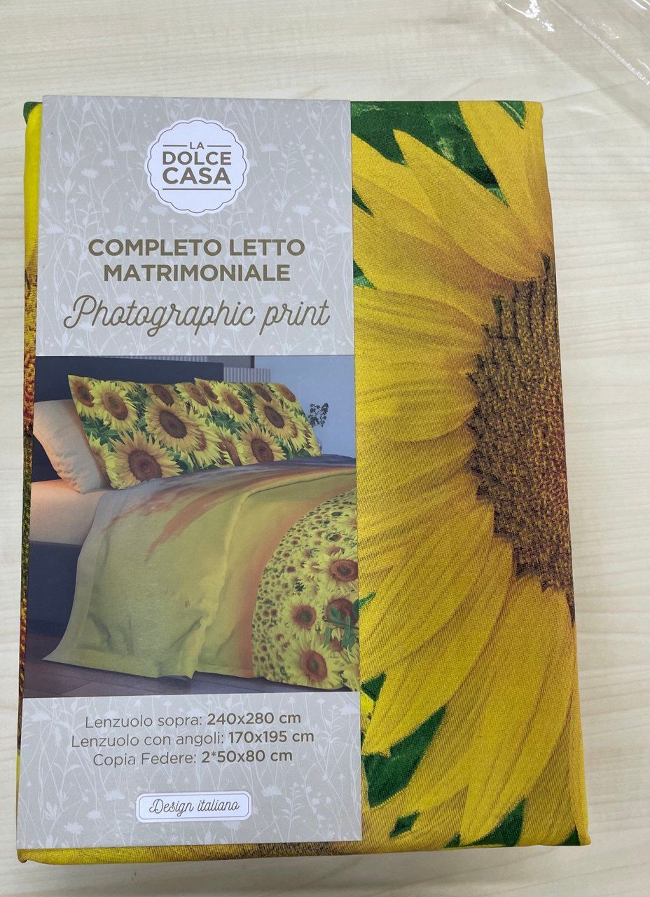 LENZUOLA MATRIMONIALE LA DOLCE CASA