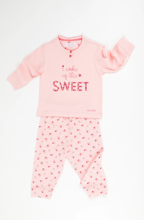 PIGIAMA NEONATA NOI DI NOTTE FT826