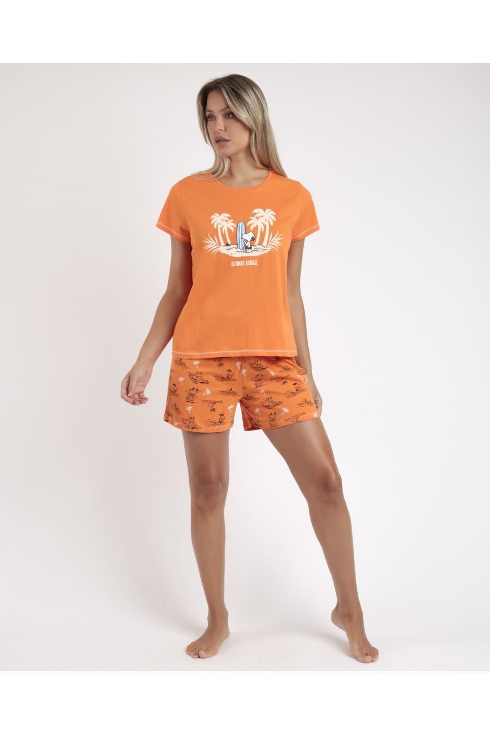 PIGIAMA DONNA PEANUTS 63434