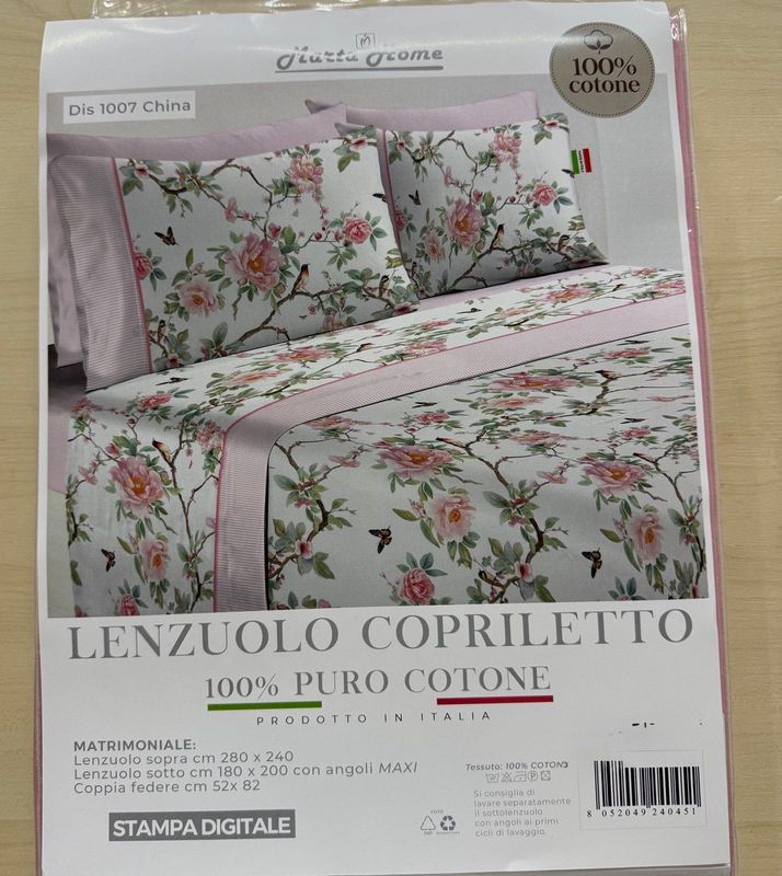 LENZUOLA MATRIMONIALE MARTA MARZOTTO CHINA