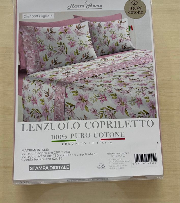 LENZUOLA MATRIMONIALE MARTA MARZOTTO GIGLIOLA