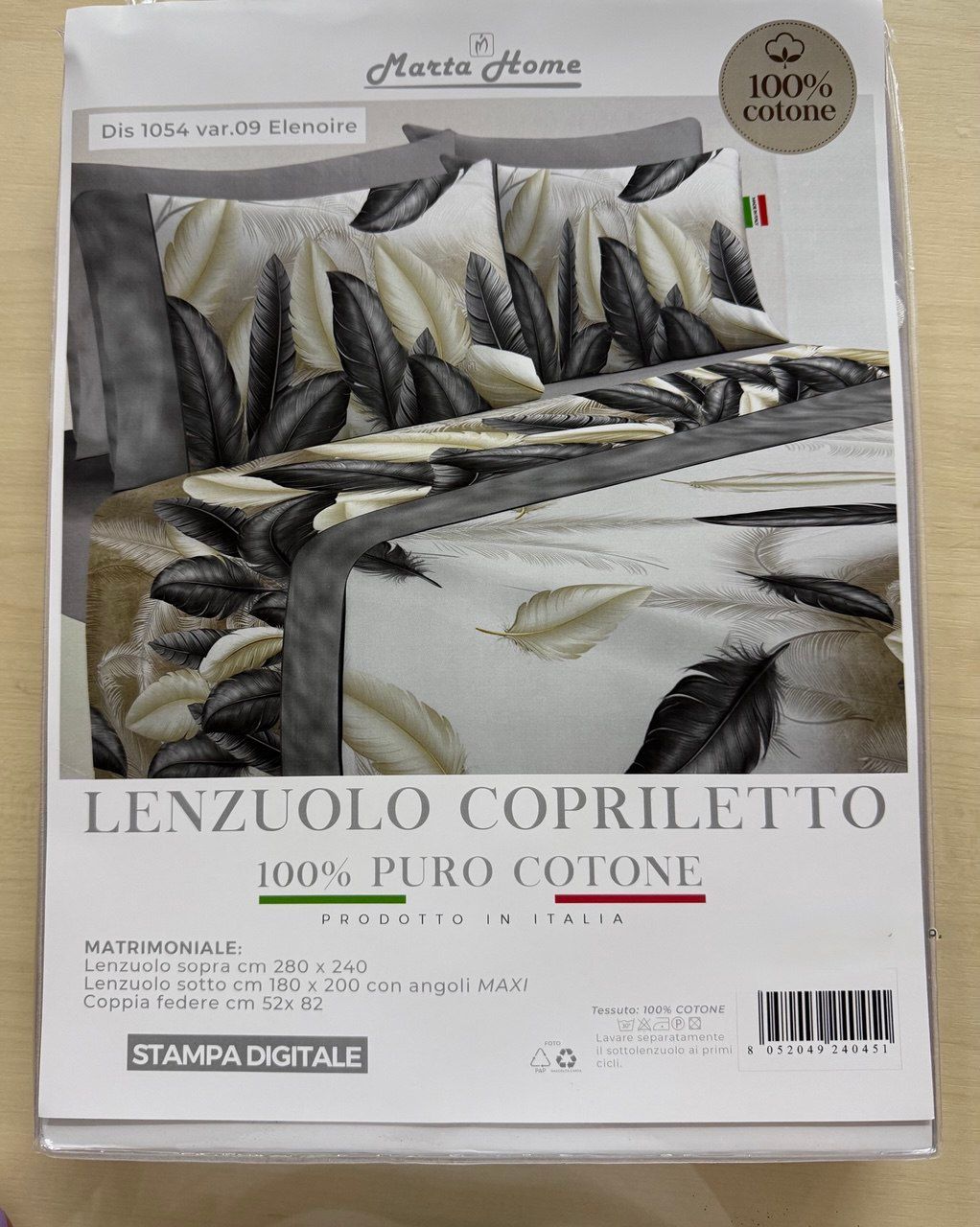 LENZUOLA MATRIMONIALE MARTA MARZOTTO ELENOIRE