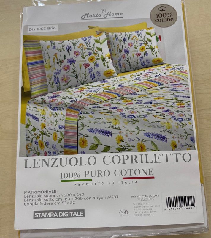 LENZUOLA MATRIMONIALE MARTA MARZOTTO BRIO