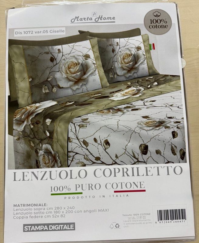 LENZUOLA MATRIMONIALE MARTA MARZOTTO GISELLE