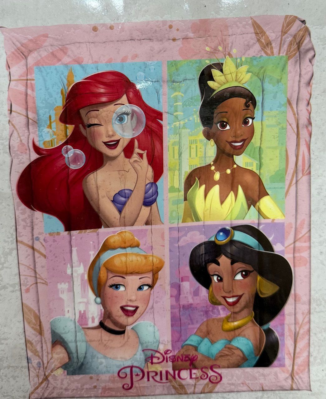 TRAPUNTA SINGOLA DISNEY PRINCIPESSE