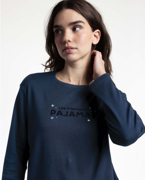 PIGIAMA DONNA INVERNALE ADMAS 63593