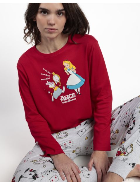 PIGIAMA DONNA INVERNALE DISNEY 63307