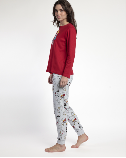 PIGIAMA DONNA INVERNALE DISNEY 63307
