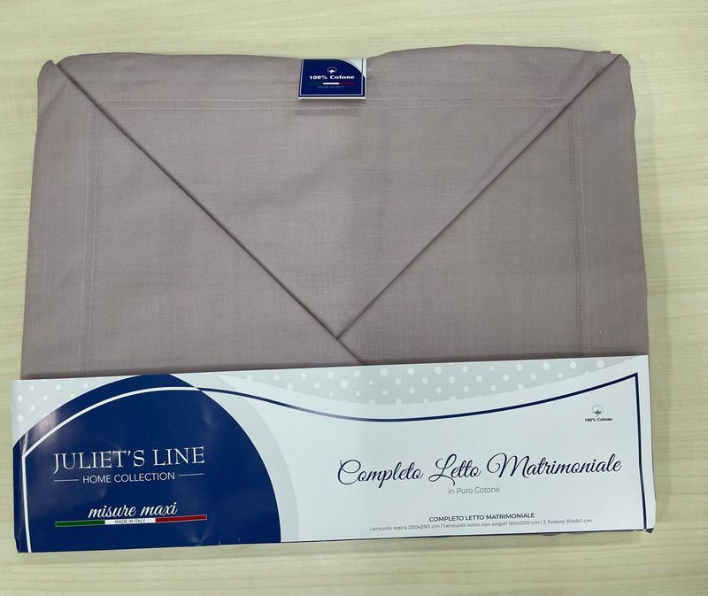 LENZUOLA TINTA UNITA MATRIMONIALE
