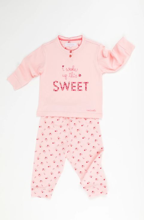 PIGIAMA NEONATA NOI DI NOTTE FT826