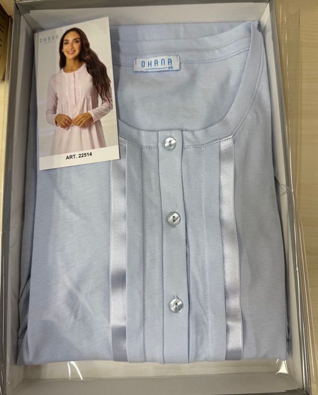 CAMICIA DA NOTTE  OHANA 22514
