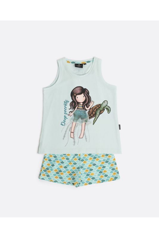 PIGIAMA BIMBA ESTIVO SANTORO 63406 PIGIAMA BIMBA ESTIVO SANTORO 63406