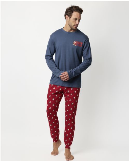 PIGIAMA UOMO DISNEY INVERNALE 63900 PIGIAMA UOMO DISNEY INVERNALE 63900