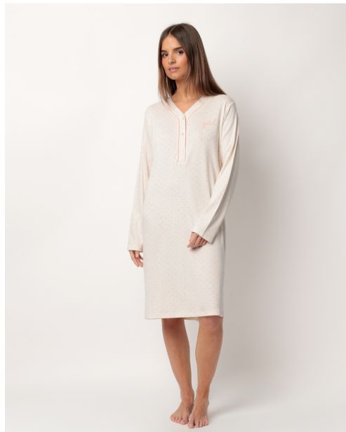 CAMICIA DA NOTTE  ADMAS 61417 INVERNALE