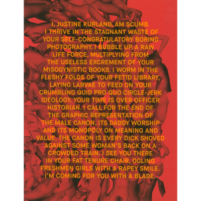 Justine Kurland - SCUMB Manifesto