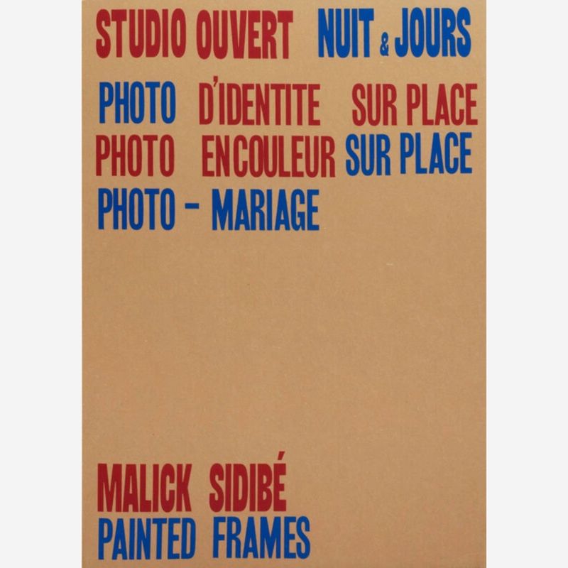 Malick Sidibé - Painted Frames