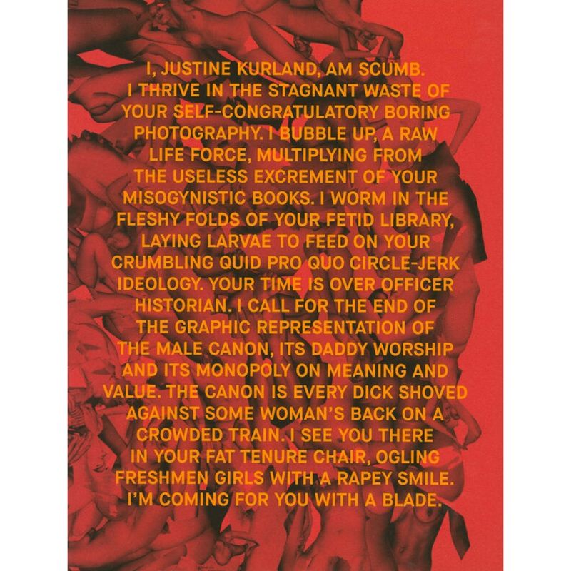 Justine Kurland - SCUMB Manifesto Justine Kurland - SCUMB Manifesto