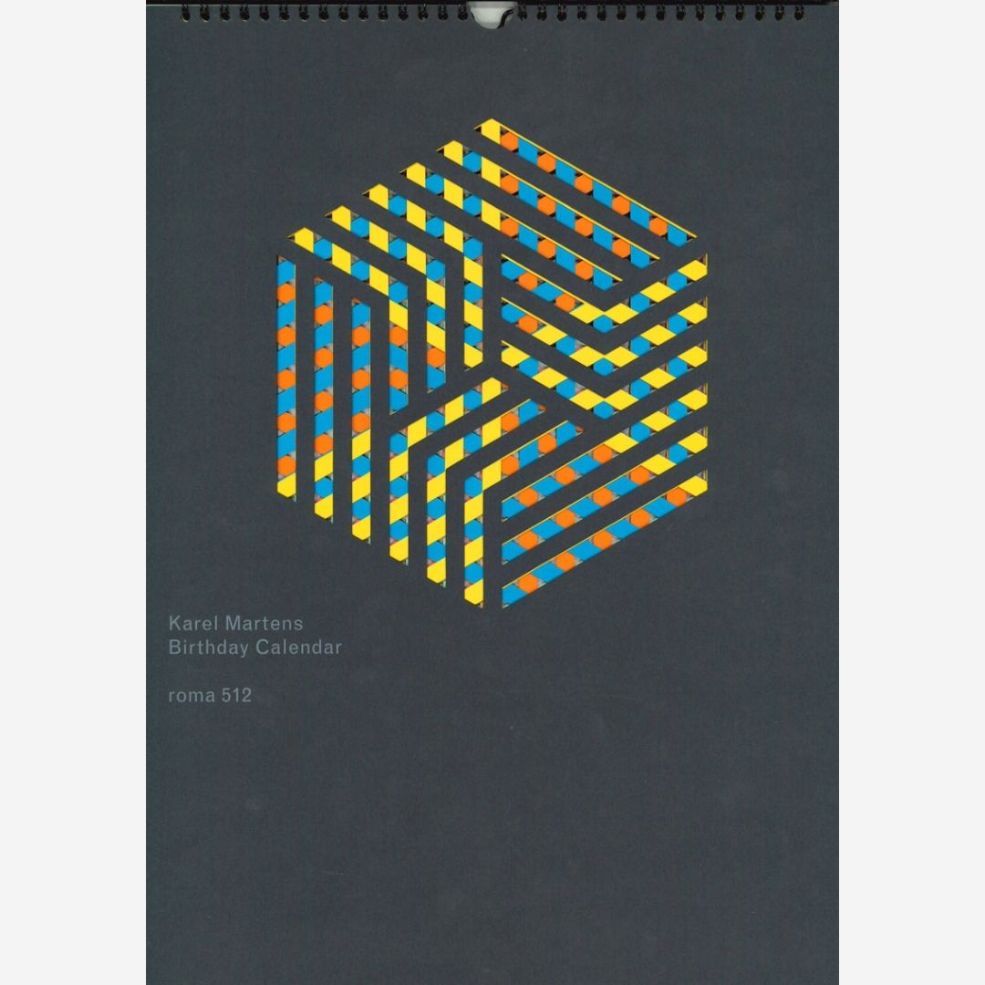Karel Martens - Birthday Calendar
