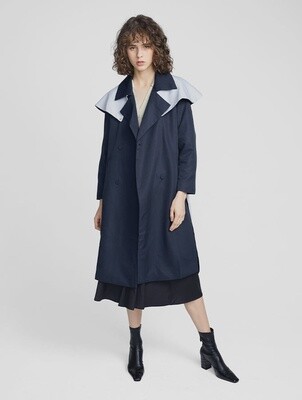 Cloak Style Trench Coat