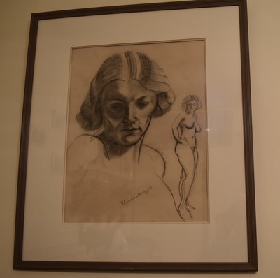 PORTRET NAAKTE DAME