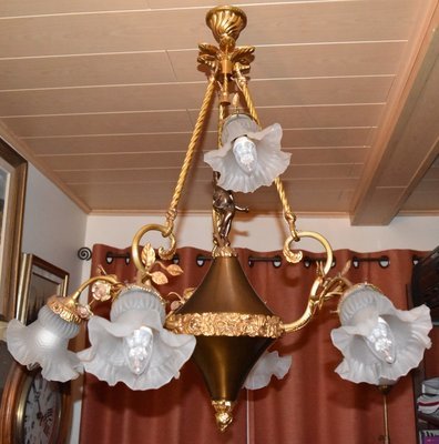 LUSTRE EN ALLIAGE DE CUIVRE