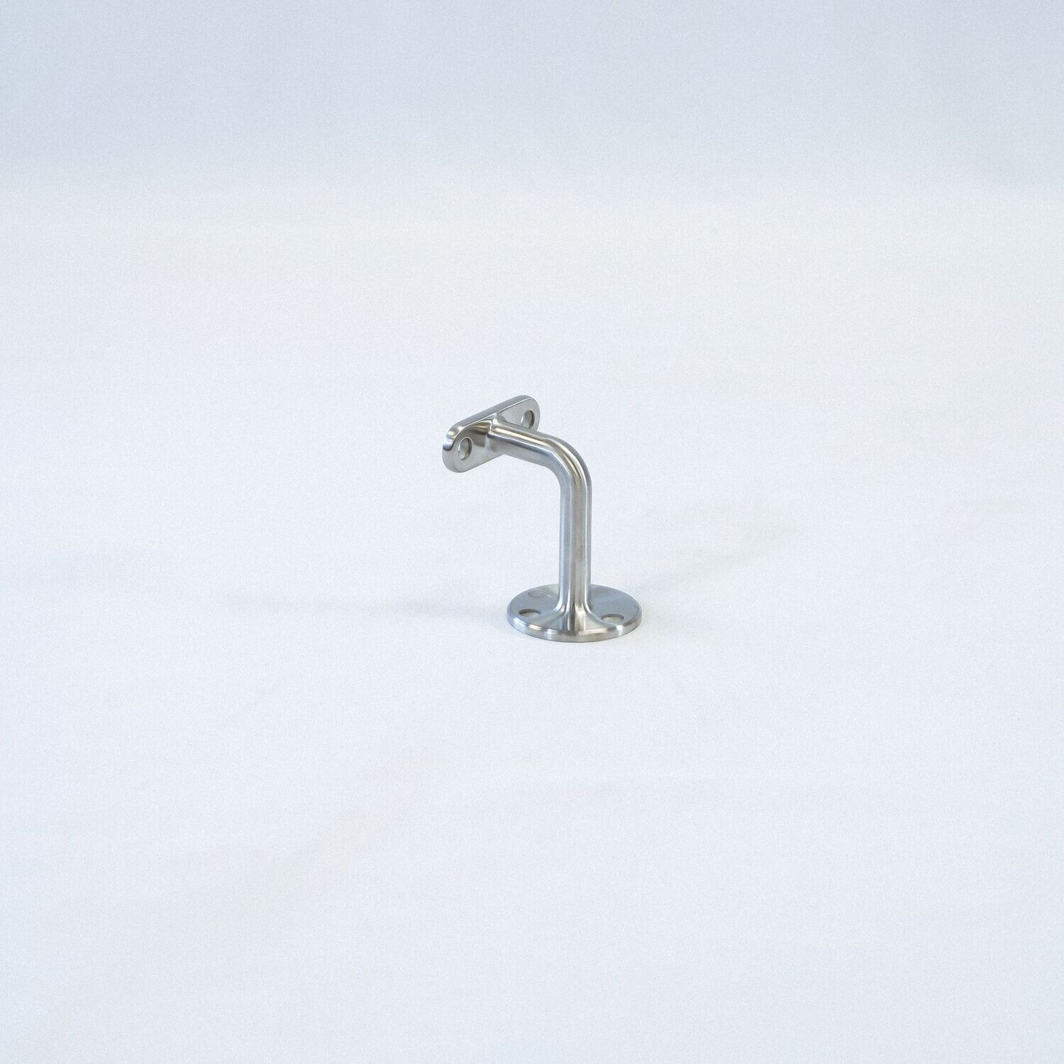 Brushed Steel Wall Rail Brackets UK | Steel Handrail Brackets UK