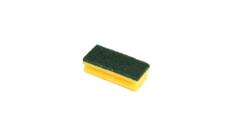 Eponge classique - scotch vert - Paquet de 10 pièces