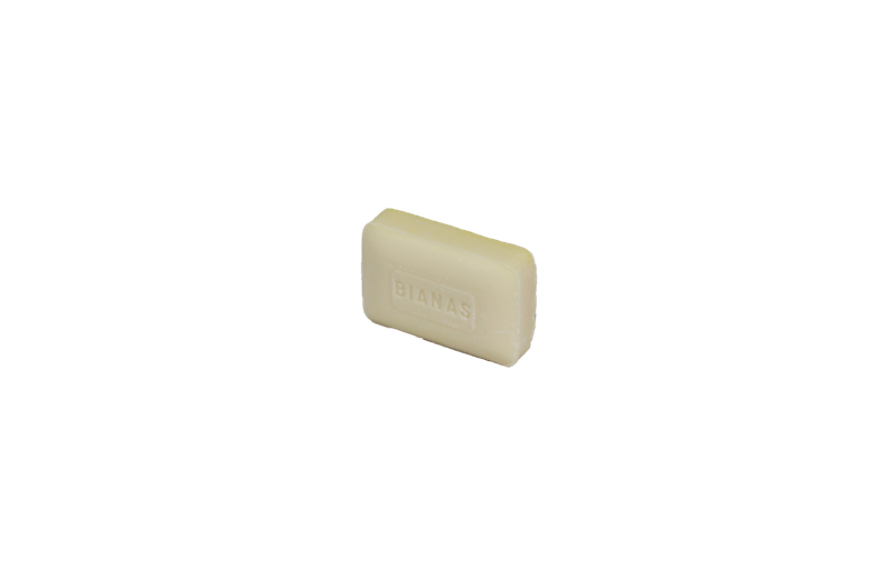 Savon à main blanc