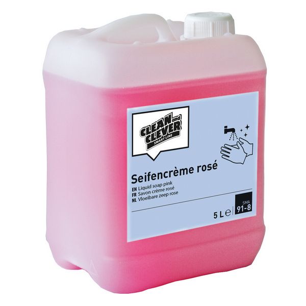 Savon liquide "Clean und Clever" - Parfum floral- Bidon de 5L