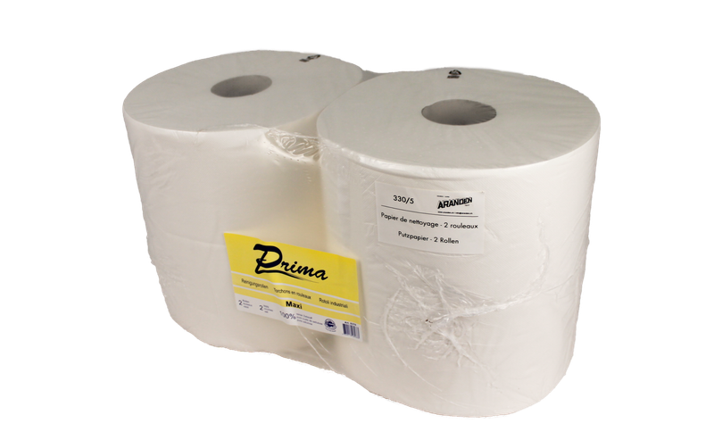 Papier de nettoyage simple - Paquet à 2 rouleaux