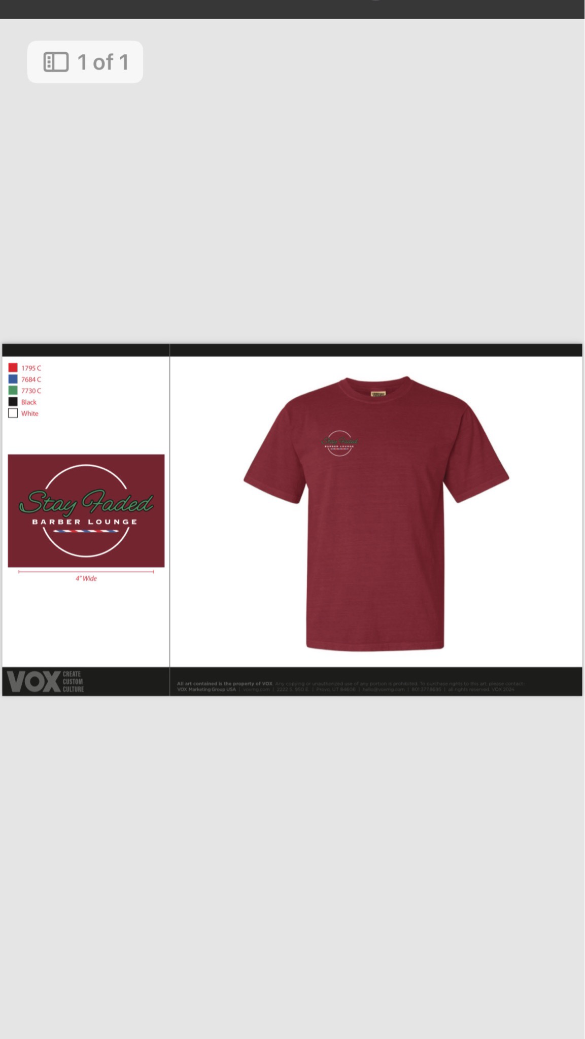 Crimson Red T-Shirt