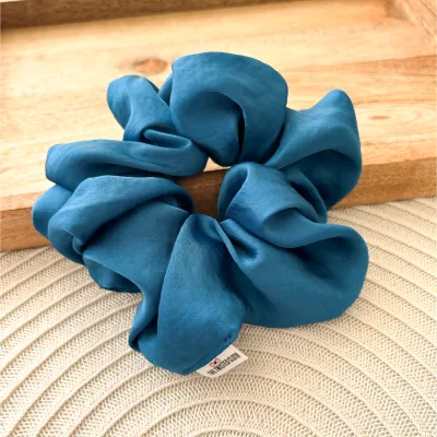 Xxl Ocean Blue Scrunchie