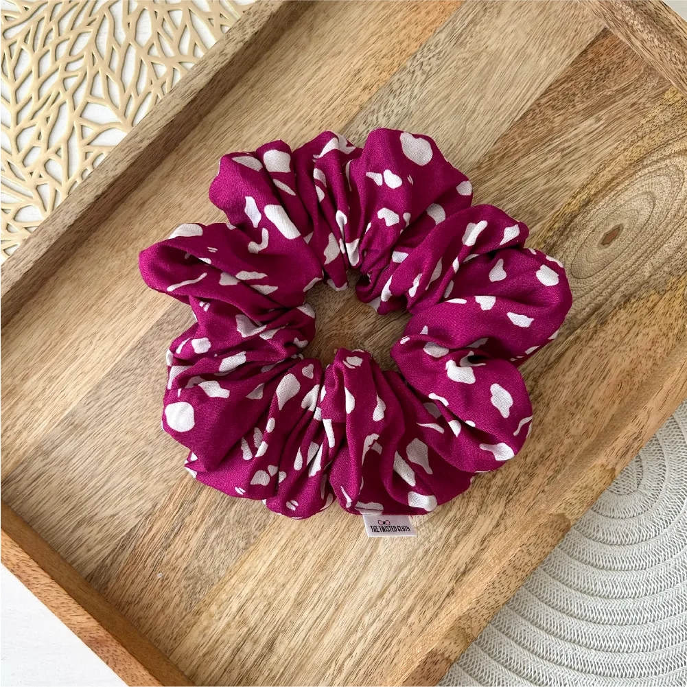 Xxl Plum Rock Scrunchie