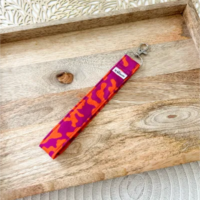 Froggy Plum Key Fob