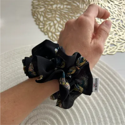 Ruffled Butterfly Scrunchie