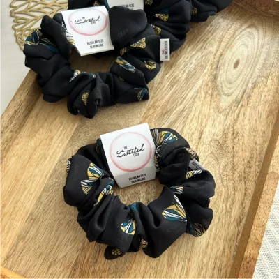 Chiffon Butterfly Scrunchie