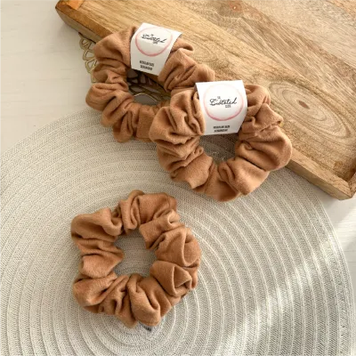 Camel Scrunchie